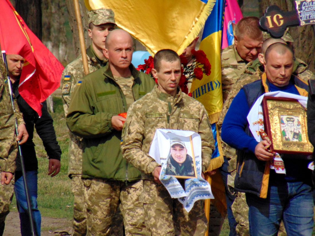 На Кіровоградщині попрощалися з загиблим військовим Віктором Солтисом