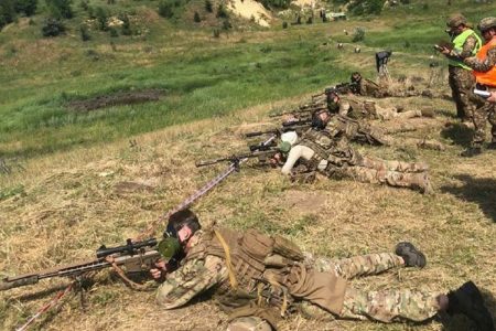 Бійці 3-го полку виграли змагання на найкращу снайперську пару