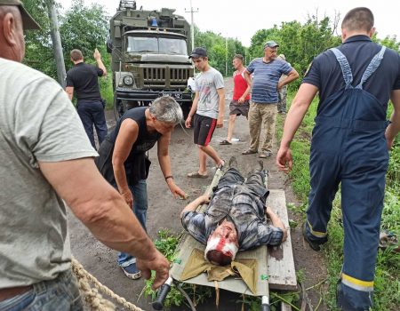 У Бобринецькому районі водій мопеда впав із греблі. ФОТО