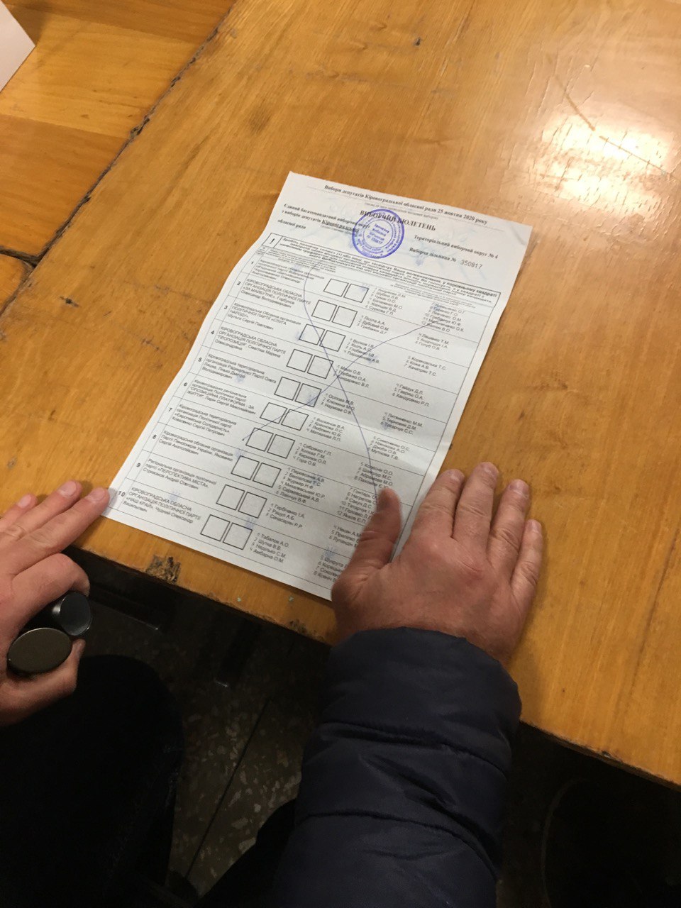 &#8220;Я не можу понять, як голосувать&#8230;&#8221; &#8211; як виборці псували бюлетені на Кіровоградщині. ФОТО