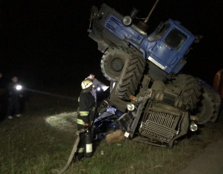 У Новій Празі зіткнулися два трактора, один із водіїв – у лікарні. ФОТО