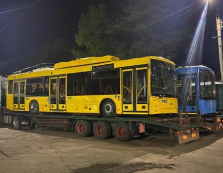 Перша партія нових тролейбусів забезпечуватиме сполучення селища Нового з Кропивницьким