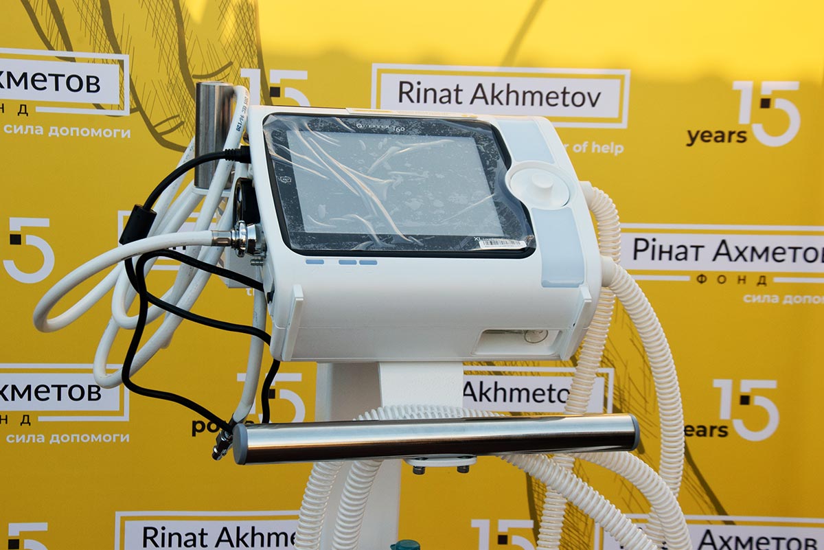 Кіровоградщина отримала апарати ШВЛ від Фонду Ахметова і від держави