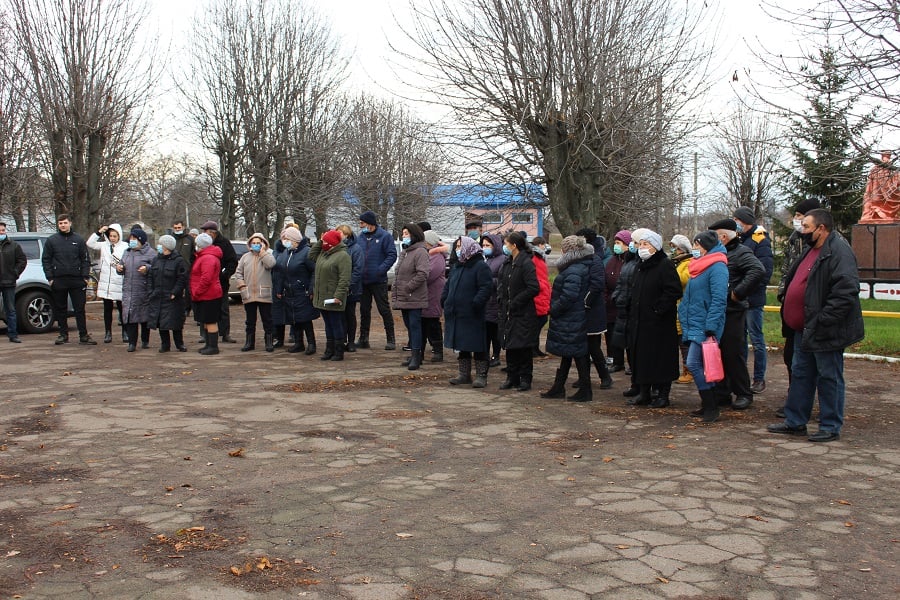 На Кіровоградщині жителі села протестували проти призначеного їм депутатами старости