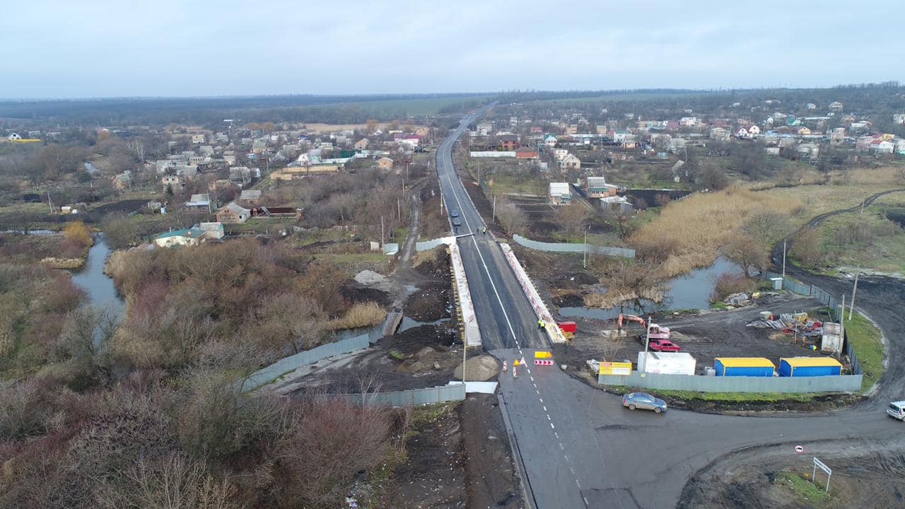 Міст на об&#8217;їзній дорозі  Кропивницького відкрили для проїзду. ФОТО