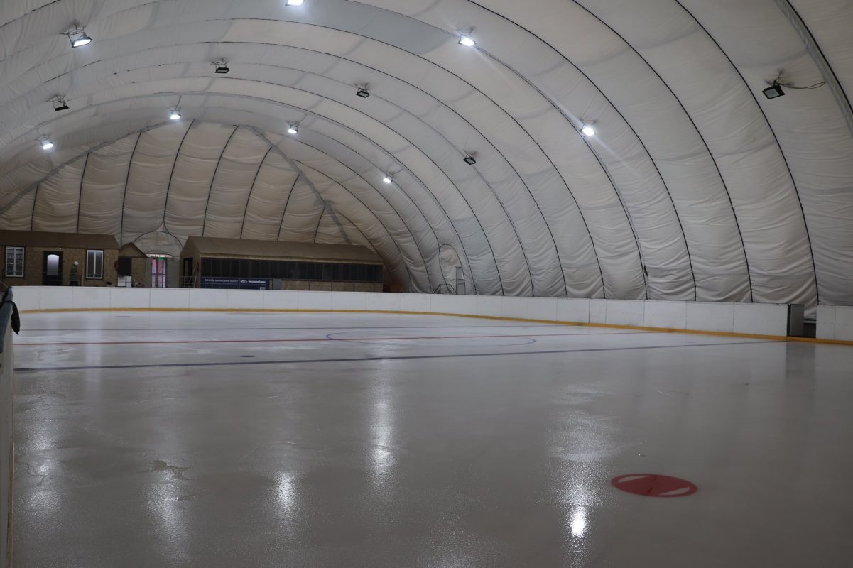 В Олександрії на Кіровоградщині вже можна кататися на ковзанах