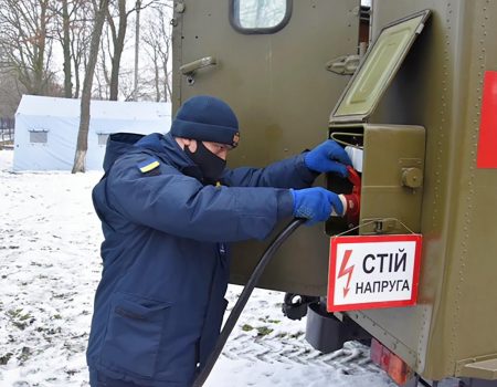 Через аварію рятувальники забезпечували електроживлення лікарні в Кропивницькому