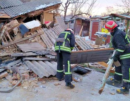 У Кропивницькому внаслідок вибуху газового балона постраждав чоловік. ФОТО