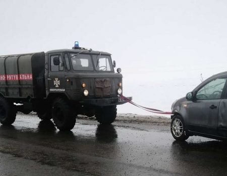 У Новоархангельському районі перекинулося авто. ФОТО