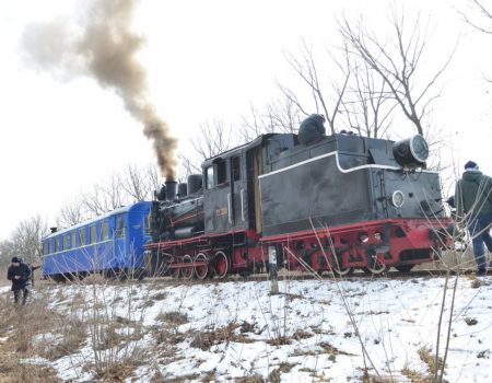 У Гайвороні запустили 70-річний паротяг, щоб не допустити закриття вузькоколійки. ФОТО