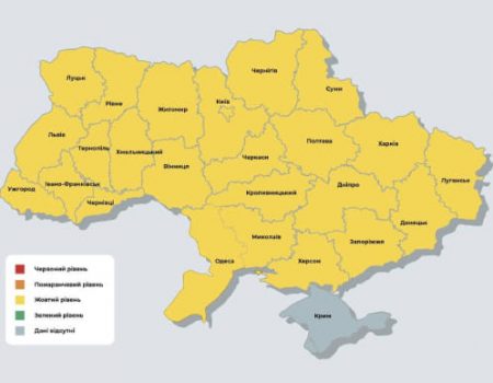 Кіровоградщина перейшла до “жовтої” зони епідемічної небезпеки