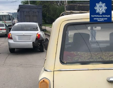 Зранку в Кропивницькому сталося дві ДТП. ФОТО