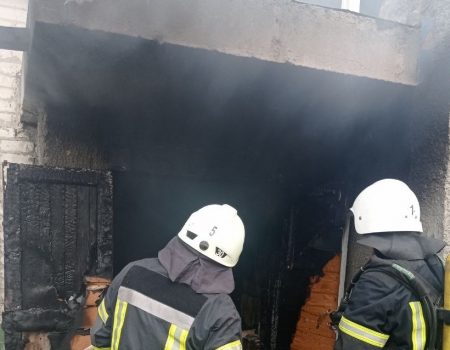 У Кропивницькому сталася пожежа в 9-поверхівці