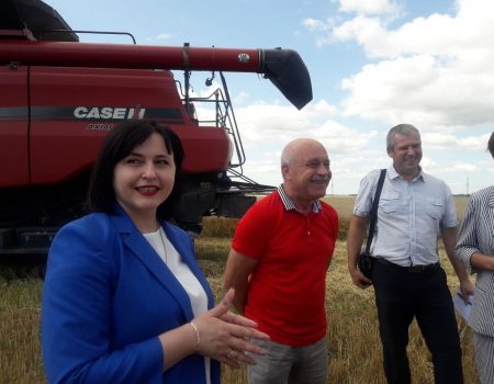 Голова Кіровоградської ОДА долучилася до збирання зернових. ФОТО. ВІДЕО