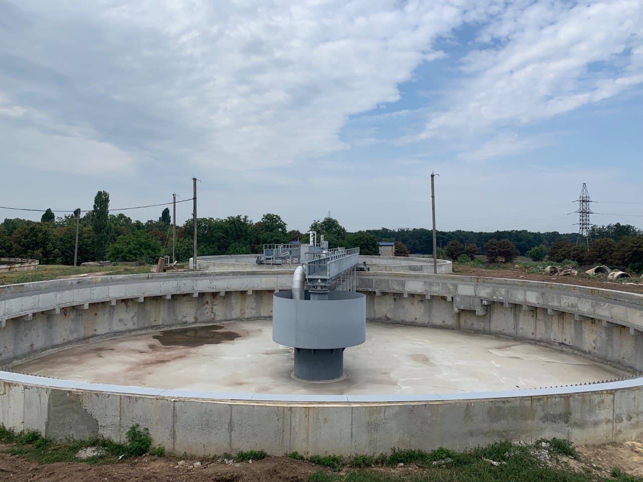 У Кропивницькому завершують реконструкцію першої черги каналізаційних очисних споруд