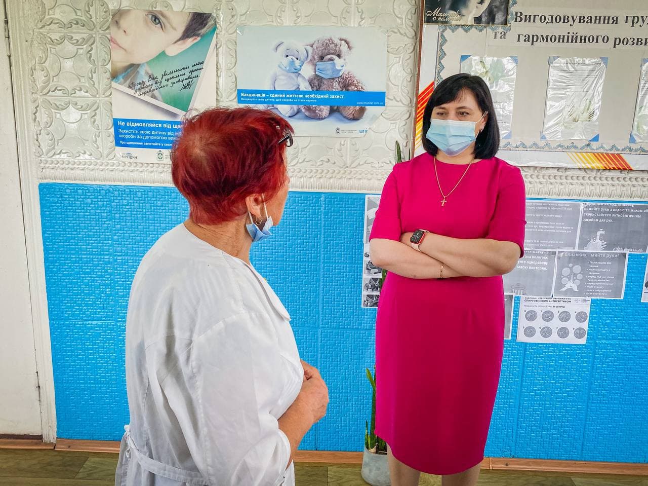 Голова Кіровоградської ОДА перевірила 3 центри вакцинації і прикро здивована
