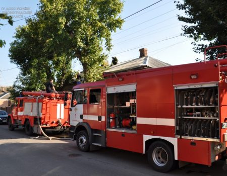 У Кропивницькому зайнялася покрівля будинку на 3-ох господарів, врятували жінку