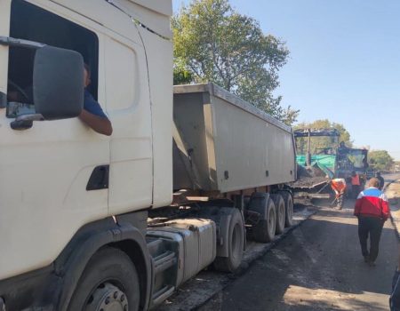На Кіровоградщині триває ремонт дороги Компаніївка-Сасівка-Губівка-Калинівка