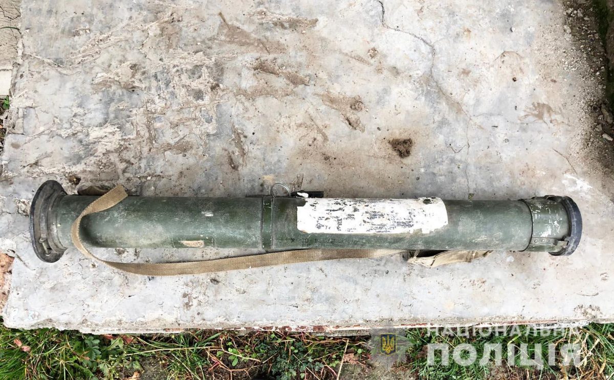 На Кіровоградщині чоловік зберігав удома гранатомет. ФОТО