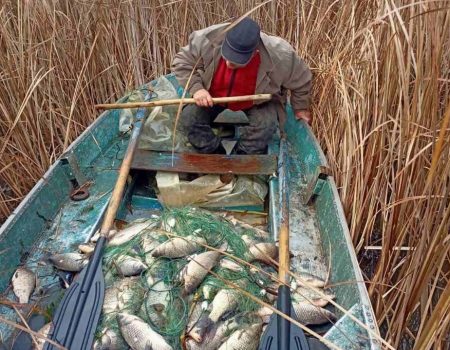 На Кіровоградщині “впіймали” браконьєра, який завдав пів мільйона збитків рибному господарству. ФОТО