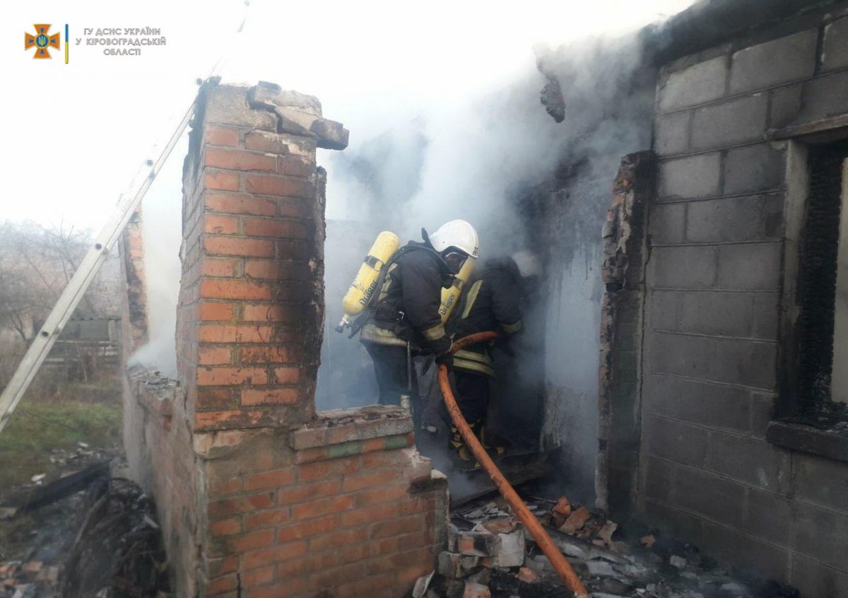 На Кіровоградщині на місці пожежі знайшли тіло загиблого