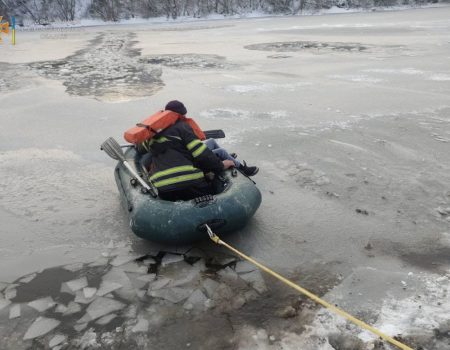На Кіровоградщині двоє дітей провалилися під лід і загинули. ФОТО