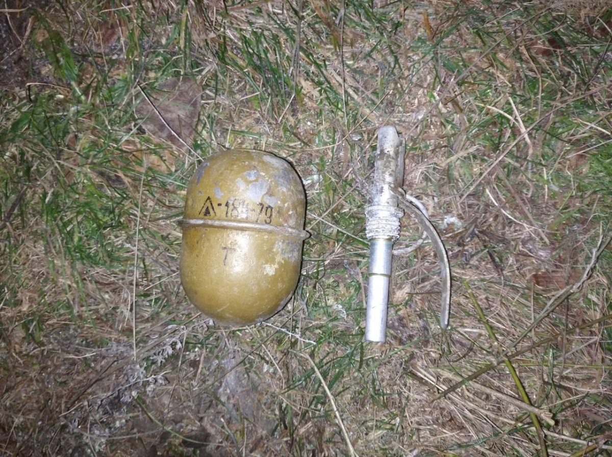 В одному з мікрорайонів Кропивницького знайшли гранату. ФОТО