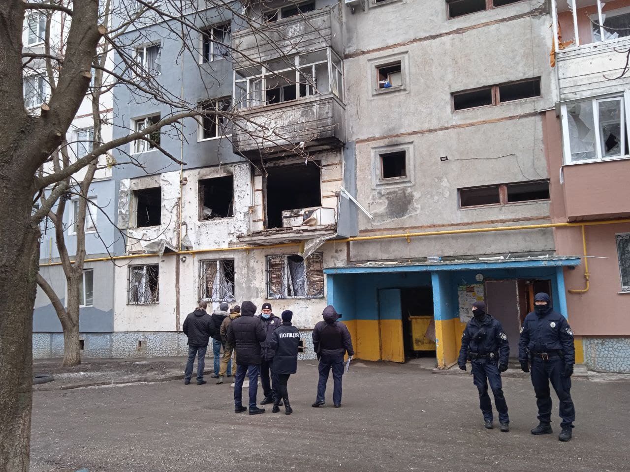 Кропивницький: частині мешканців будинку, де стався вибух, дозволили повернутися в квартири