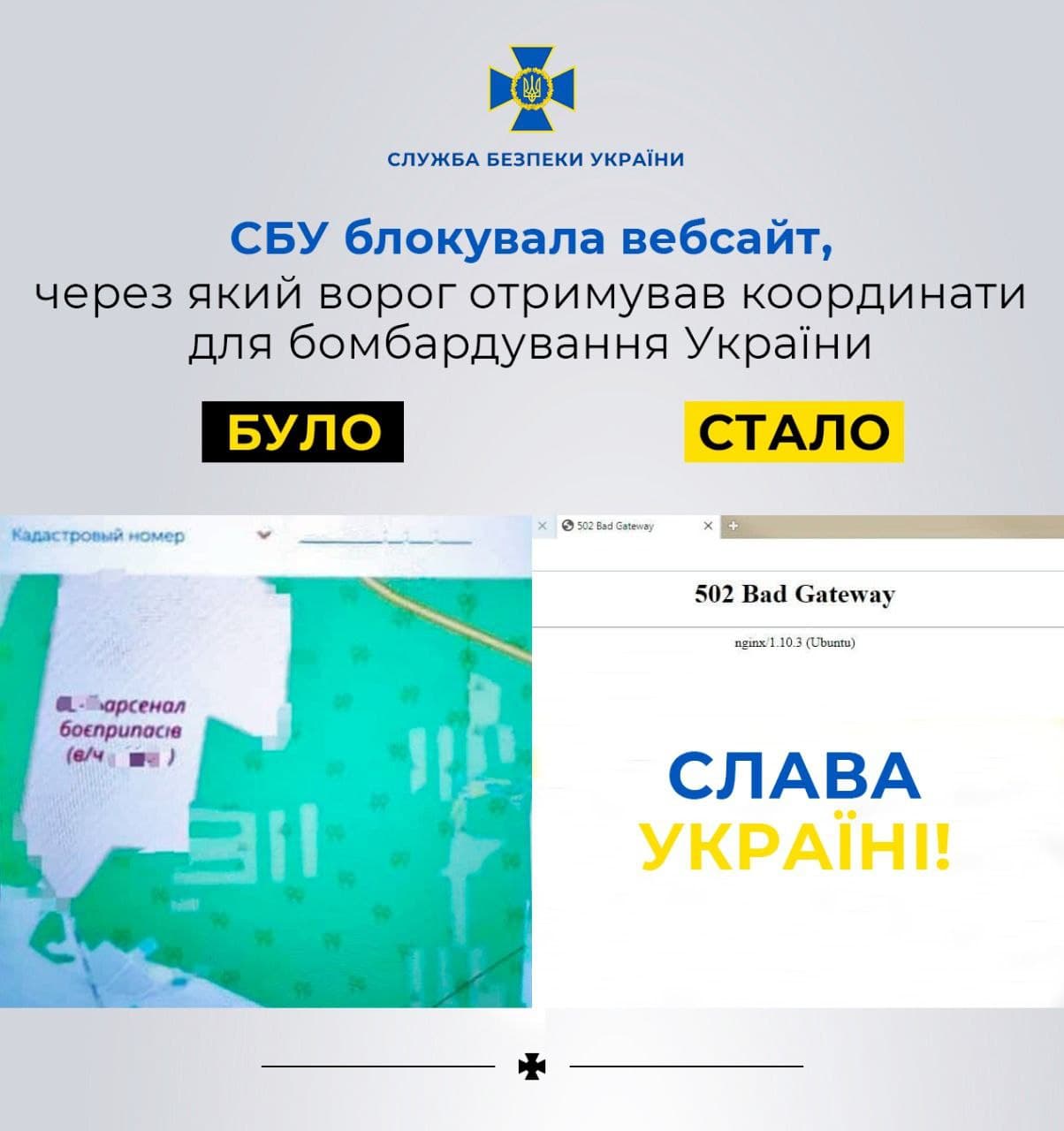 Кіберфахівці Кіровоградщини блокували сайт, де ворог брав дані для авіаударів. ФОТО