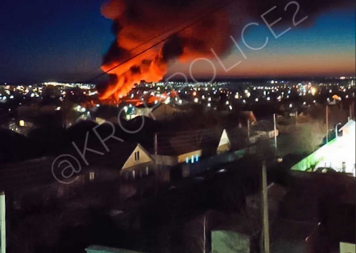 Пожежу стихійного смітника в Кропивницькому гасили майже 7 годин. ФОТО