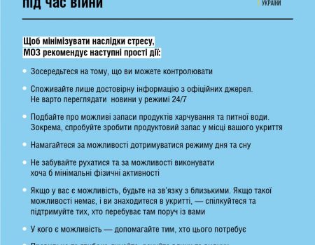 Як впоратися зі стресом під час війни