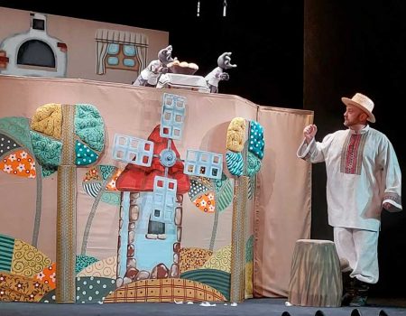 В обласному театрі ляльок дебютував актор із Донецького драмтеатру