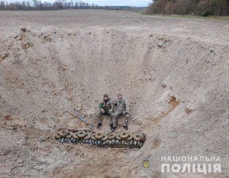 Вибухотехніки Кіровоградщини три місяці розміновували Київщину. ФОТО