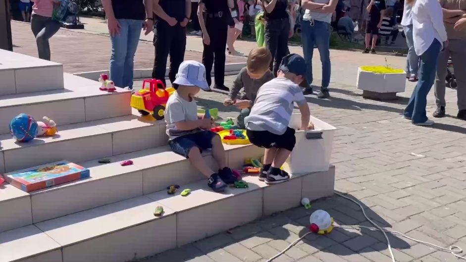 У Кропивницькому відбулося свято для дітей, всупереч війні. ФОТО