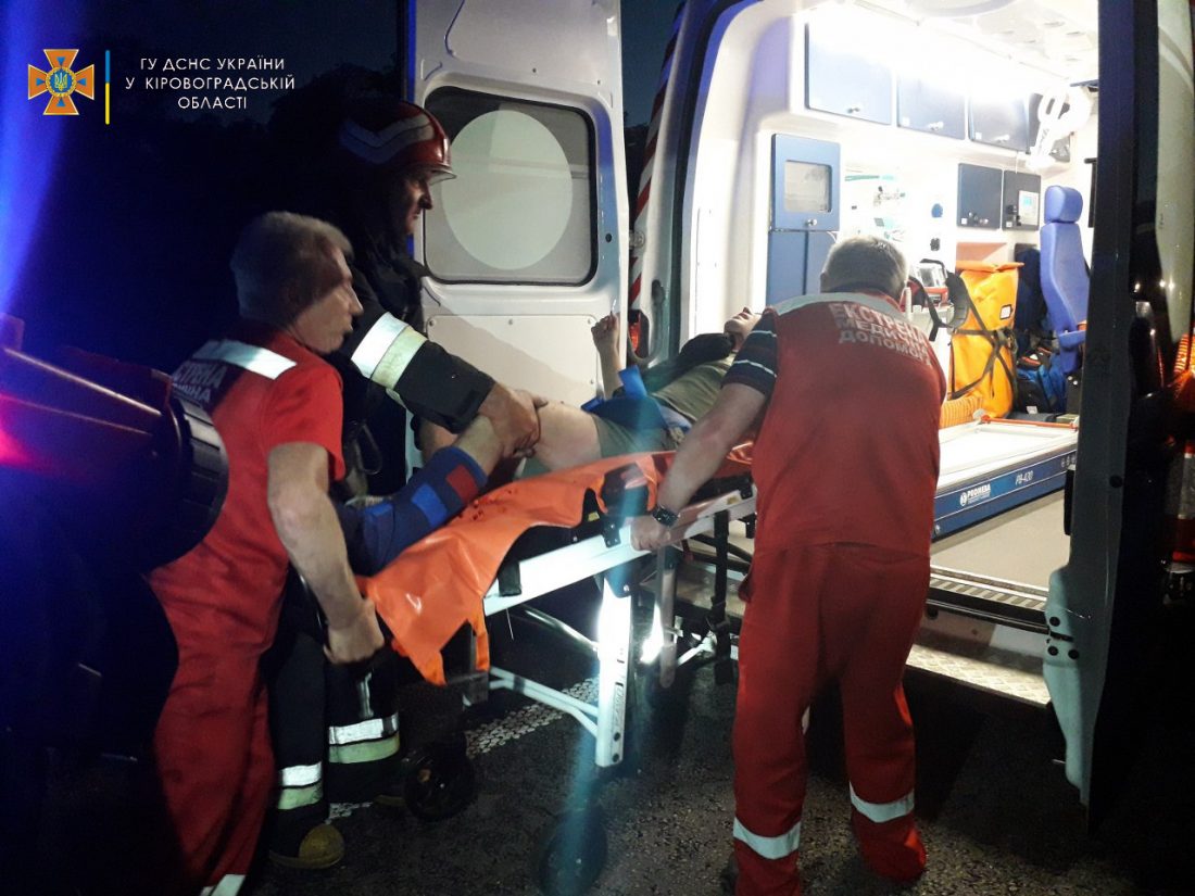 Вчора ввечері на Кіровоградщині сталися 2 ДТП &#8211; 1 людина травмувалася, 2 &#8211; загинули. ФОТО
