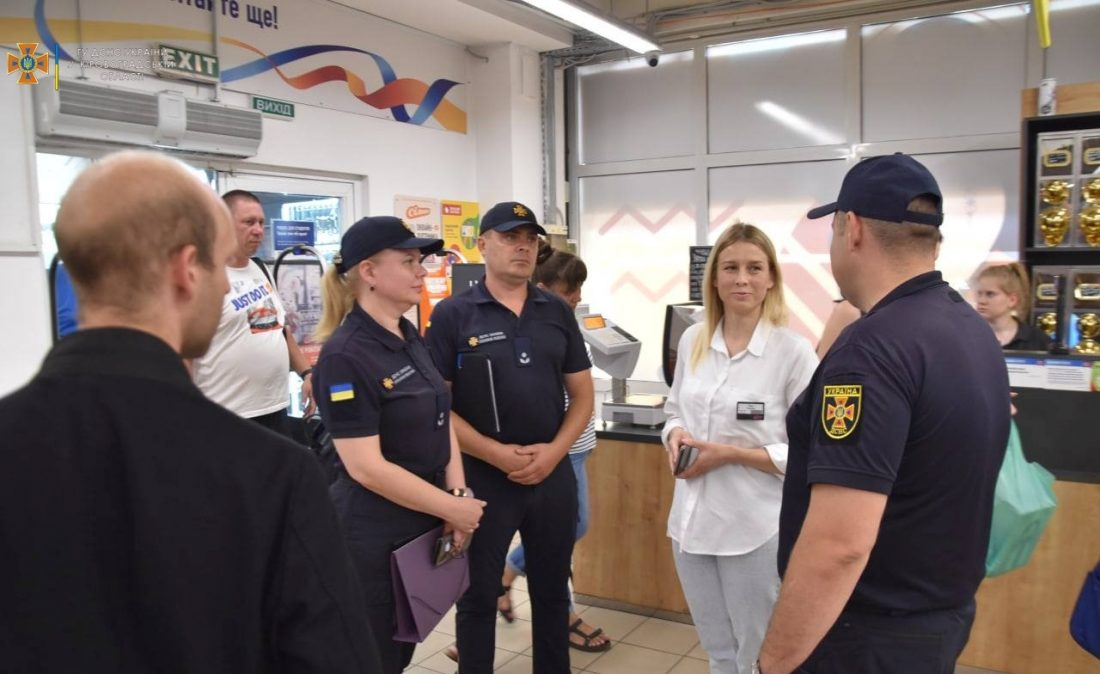 &#8220;Сільпо&#8221; Кропивницького перевірили на готовність до евакуації людей під час повітряної тривоги. ФОТО