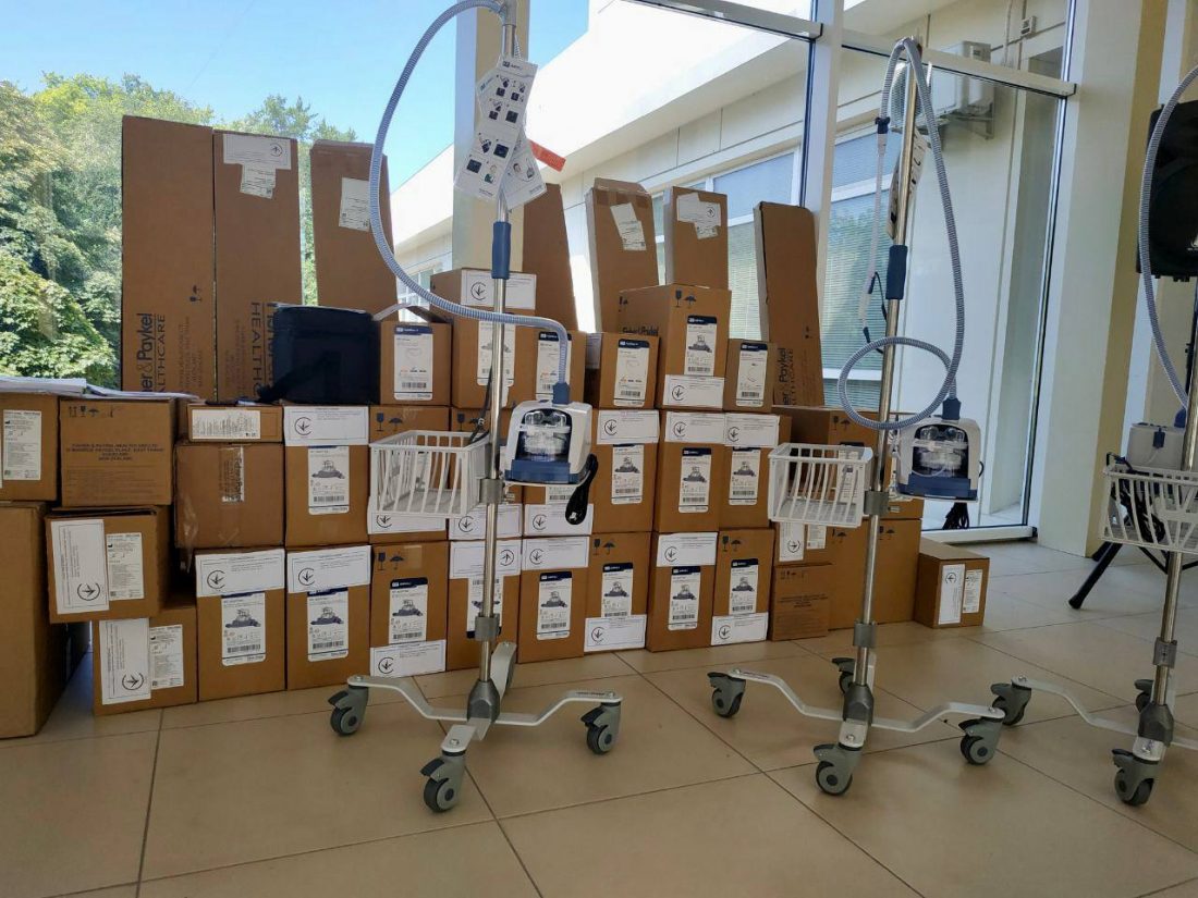 Лікарні області отримали нове обладнання для лікування Covid-19. ФОТО