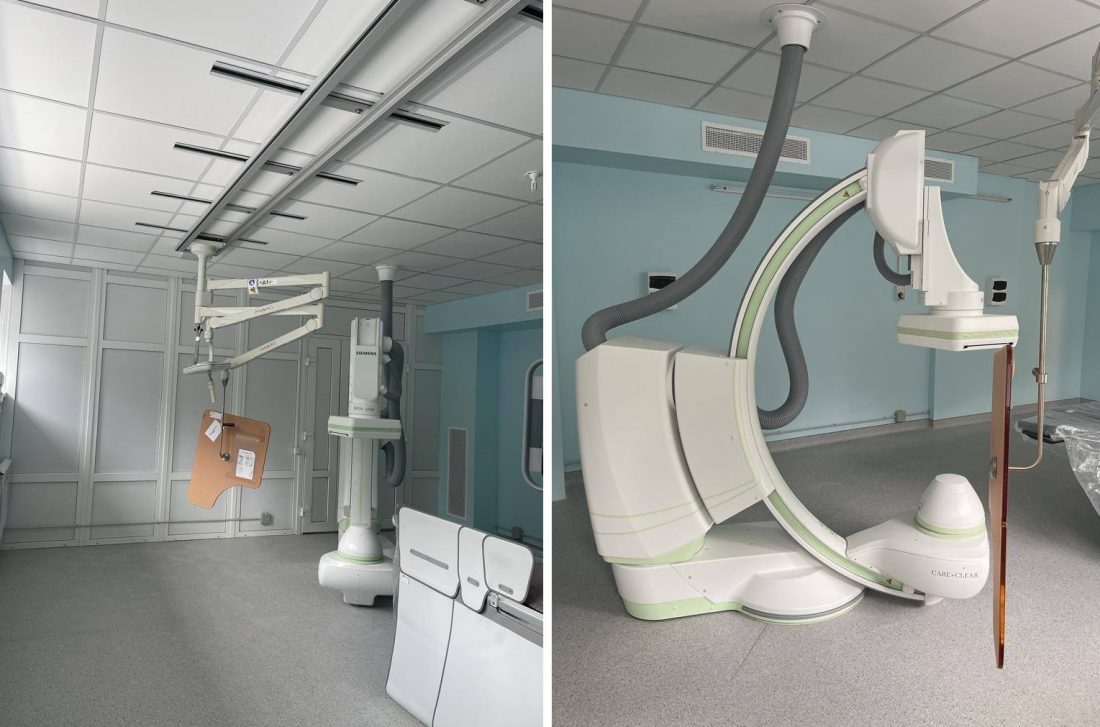 У Кіровоградській обласній лікарні змонтували сучасну ангіографічну систему. ФОТО