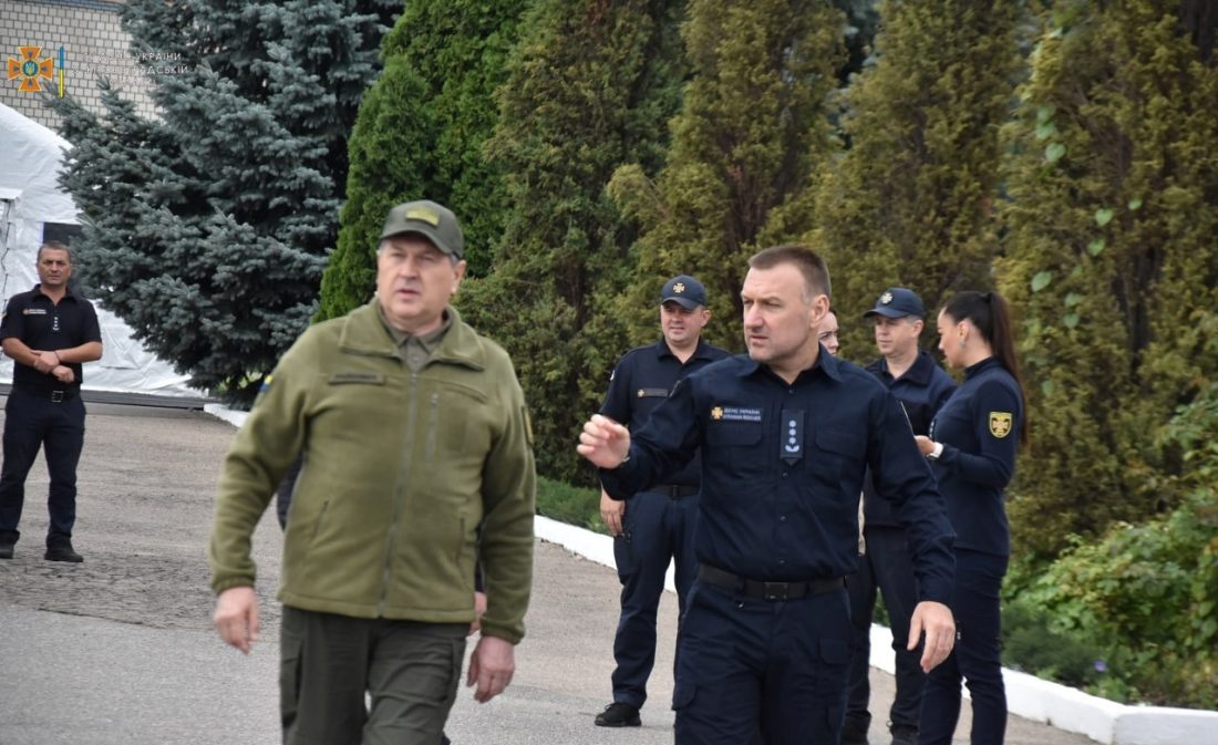 Рятувальники Кіровоградщини відпрацювали дії на випадок радіаційної аварії. ФОТО