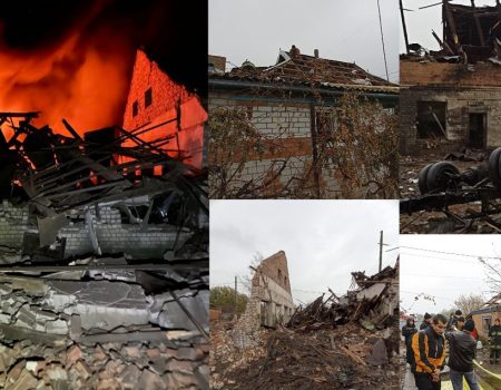 На Кіровоградщині збита ворожа ракета пошкодила житлові будинки й адмінбудівлі. ФОТО