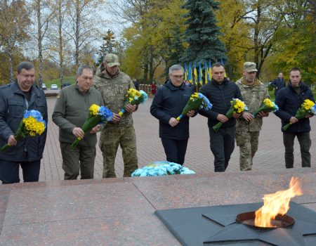 У Кропивницькому відзначили річницю звільнення України під час Другої світової війни. ФОТО