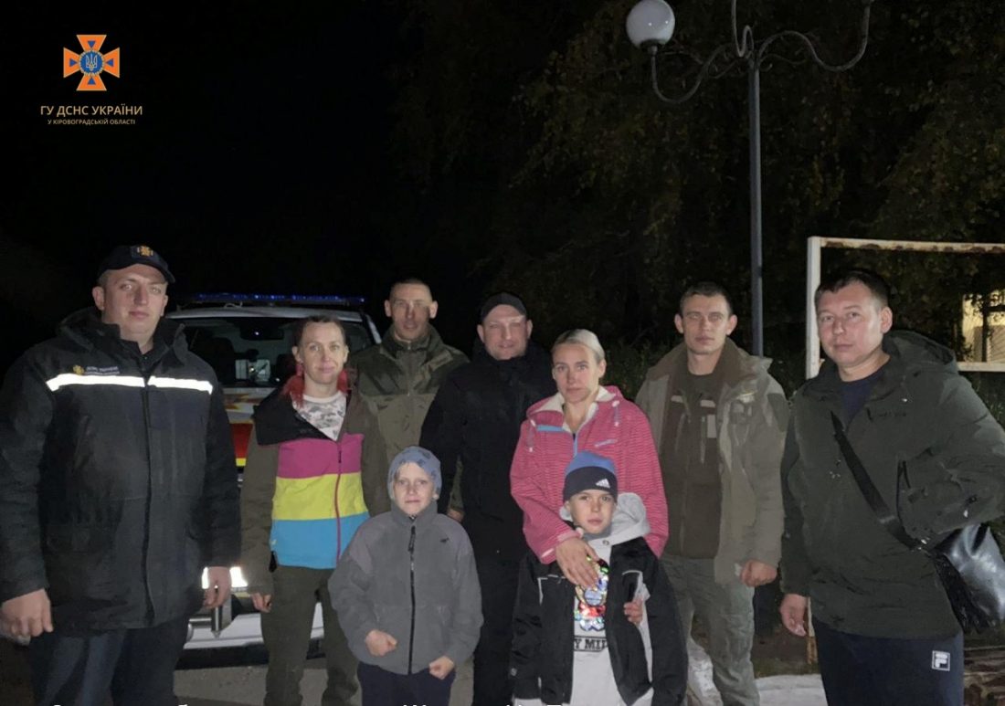 На Кіровоградщині дві жінки з дітьми пішли до лісу по гриби і заблукали. ФОТО