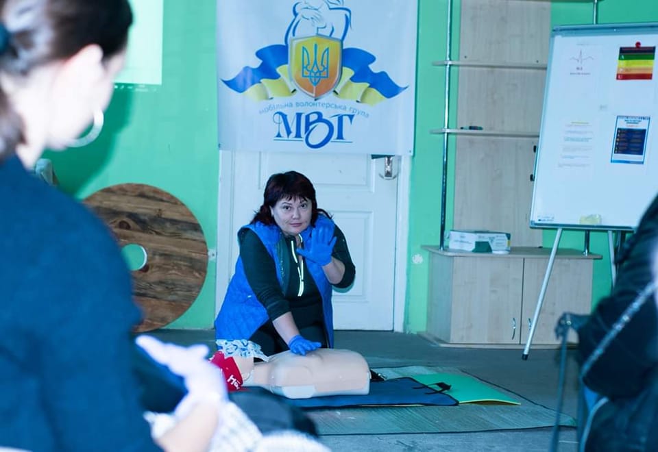 У Кропивницькому волонтери збирають кошти на манекени для безкоштовних курсів домедичної допомоги