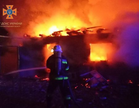 Вчора під час двох пожеж на Кіровоградщині постраждали люди. ФОТО