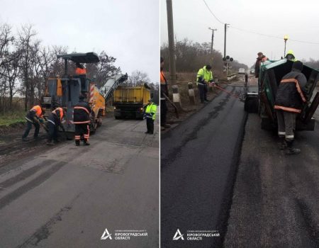 Дорожники проводять ямковий ремонт дороги Кропивницький – Нова Прага – Олександрія