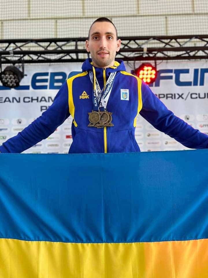 Гирьовик з Кіровоградщини завоював три золоті медалі на Кубку Європи