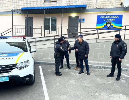 На Кіровоградщині відкрили 28-му поліцейську станцію – цього разу в Петровому. ФОТО