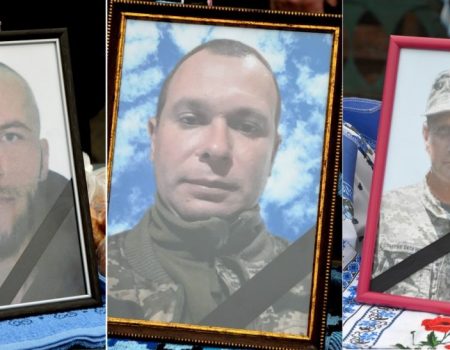 У Кропивницькому попрощалися з трьома загиблими воїнами. ФОТО