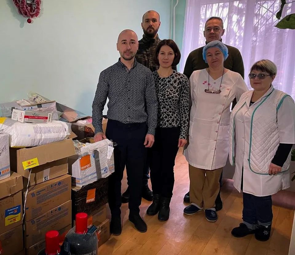 Кропивницька центральна районна лікарня отримала гуманітарну допомогу. ФОТО