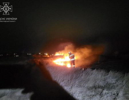 На Кіровоградщині “прокинулися” палії трави – вчора рятувальники загасили 6 пожеж. ФОТО